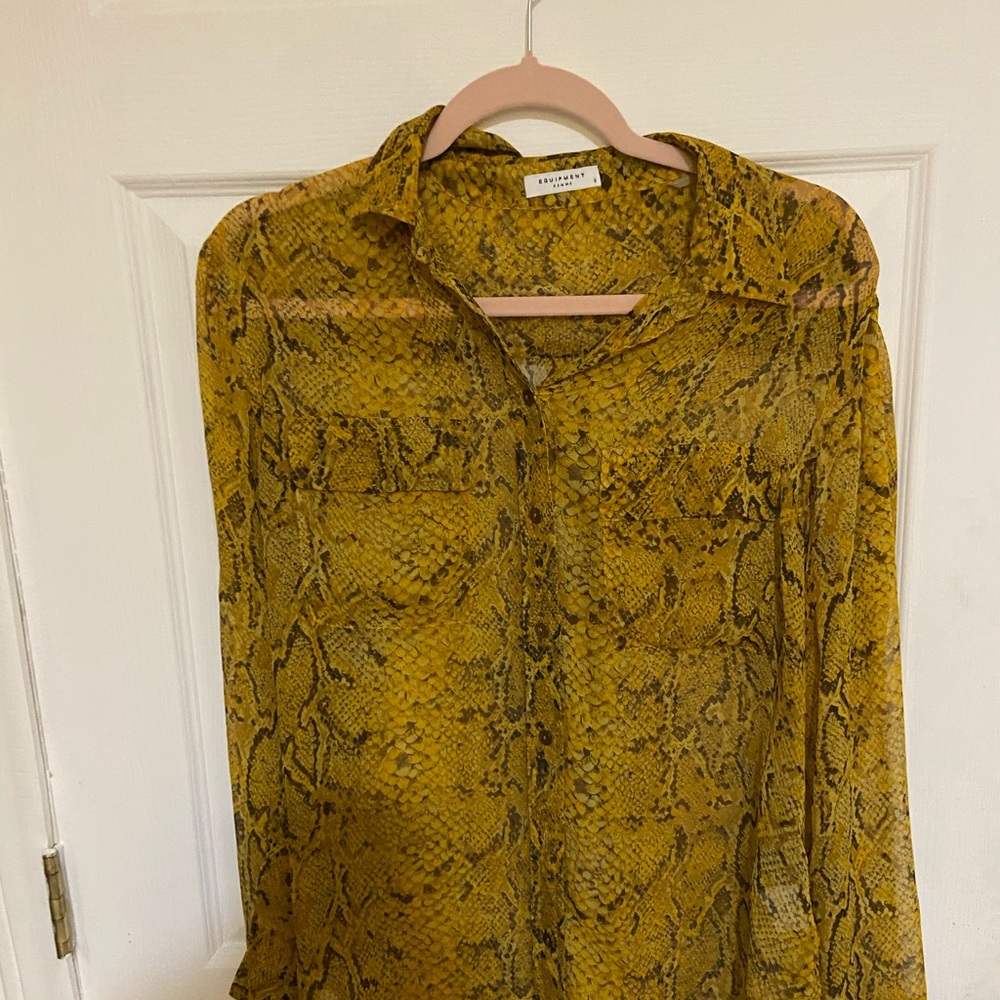 Equipment Silk Blouse